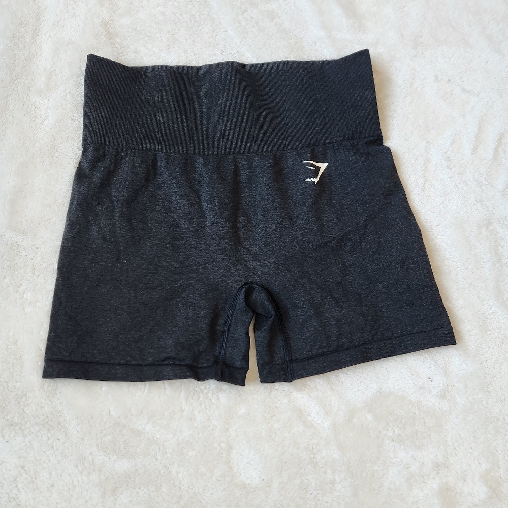 Gymshark Vital Seamless Shorts, Size Small, Black